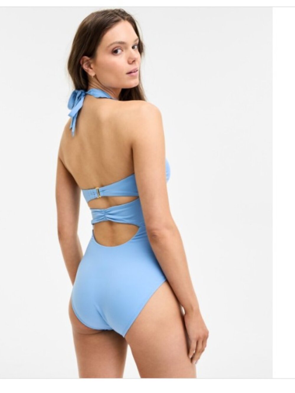 Soluna Women's Buckle-up Convertible One-Piece Swimsuit - White - Picture 5 of 6